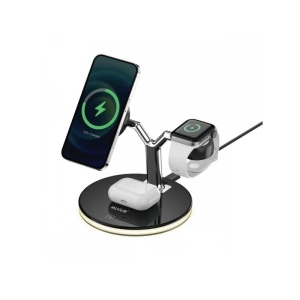 Rixus 3-1 Wireless Charging Dock For iPhone 12 /13/14 RXWC40