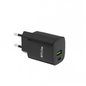 Rixus Fast Charging Adapter 30W Black RX95
