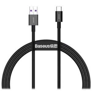 Baseus Superior Series Fast Charging Data Cable USB to Type-C 66W 1m Black (CATYS-01)