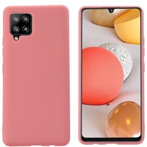 Samsung Galaxy A42- soft touch silicone cover Pink