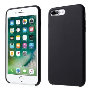 iPhone 7/8 Plus  - Soft touch Silicone Cover Black