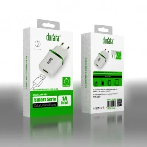 Durata Home Charger Smart Mini + Micro USB Cable - 1A Output