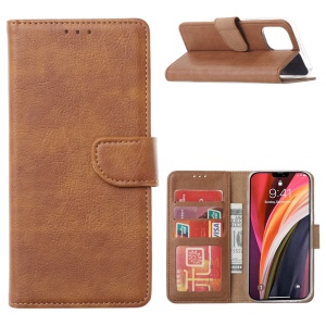 iPhone 13 Pro-Premium Flip Cover-Brun