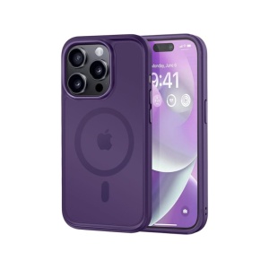iPhone 12/ 12 Pro- Magnetic Cover Compatible with MagSafe- Deep Purple