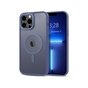 iPhone 13 pro – Magnetic Cover Compatible with MagSafe-lyseblå